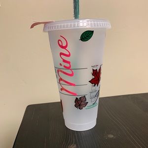 Mine fall custom Starbucks cup! 🥳💓💓